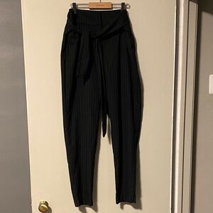 Dynamite Black Pinstripe Women's Trousers